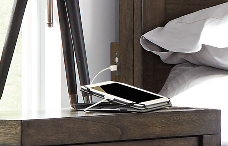 Aspen Home Modern Loft Panel Bed image number 2