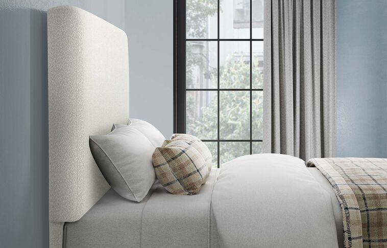 Legends Home Bridger Panel Boucle Bed Complete image number 2