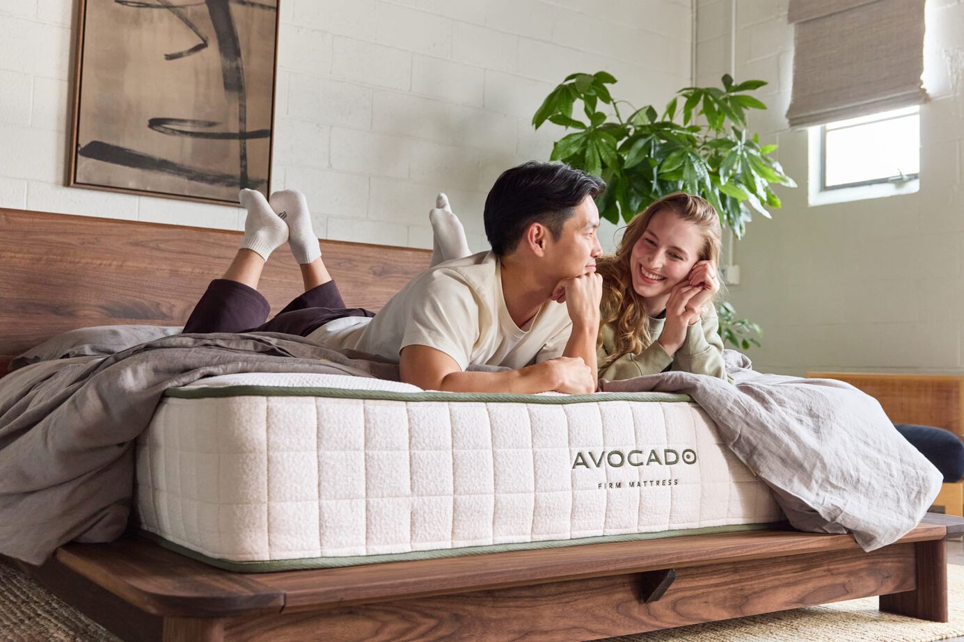 Avocado Green Hybrid Firm Mattress 11.5" image number 9