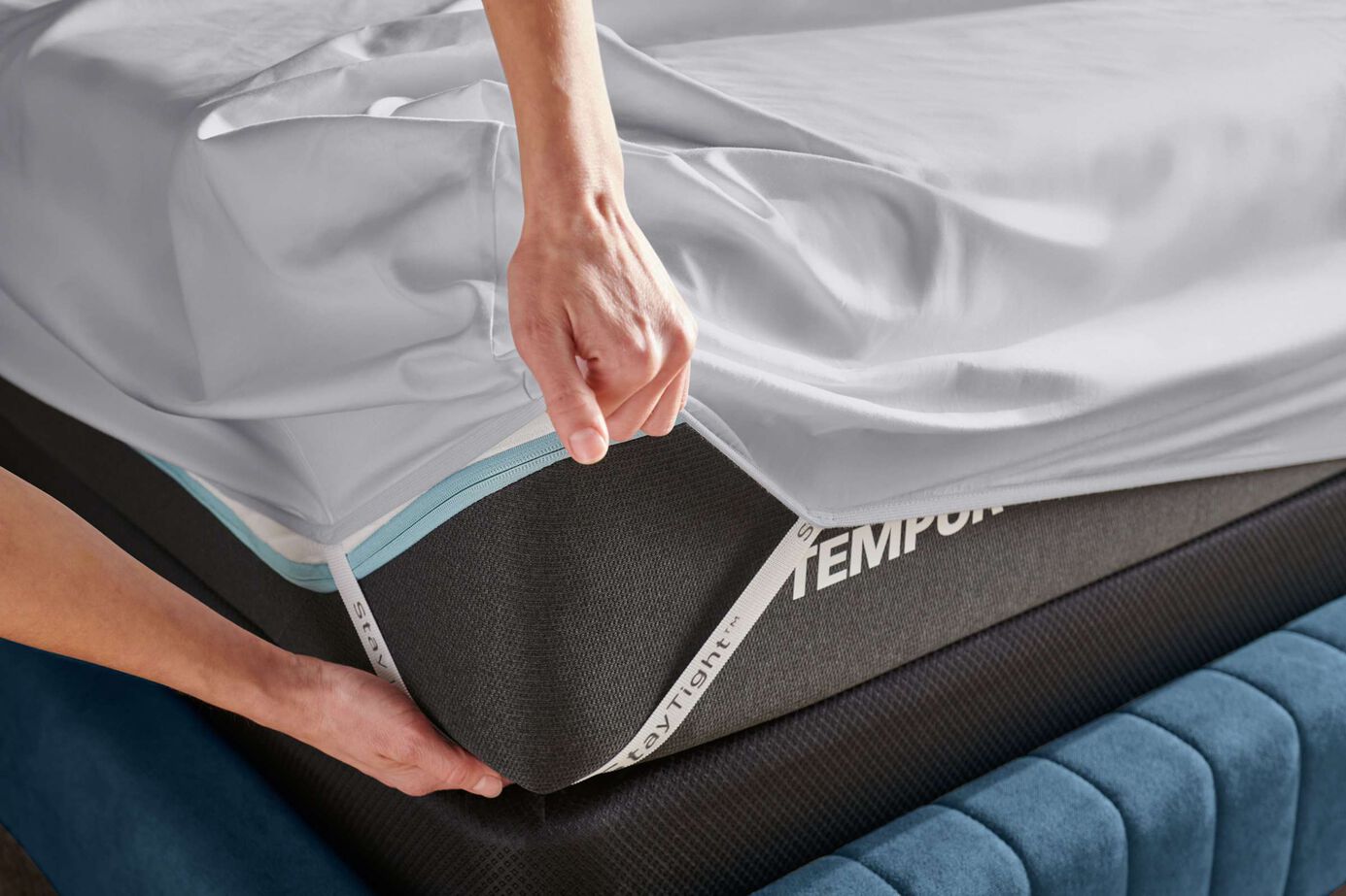 Tempur-Pedic Luxe Egyptian Cotton Sheet Set image number 2