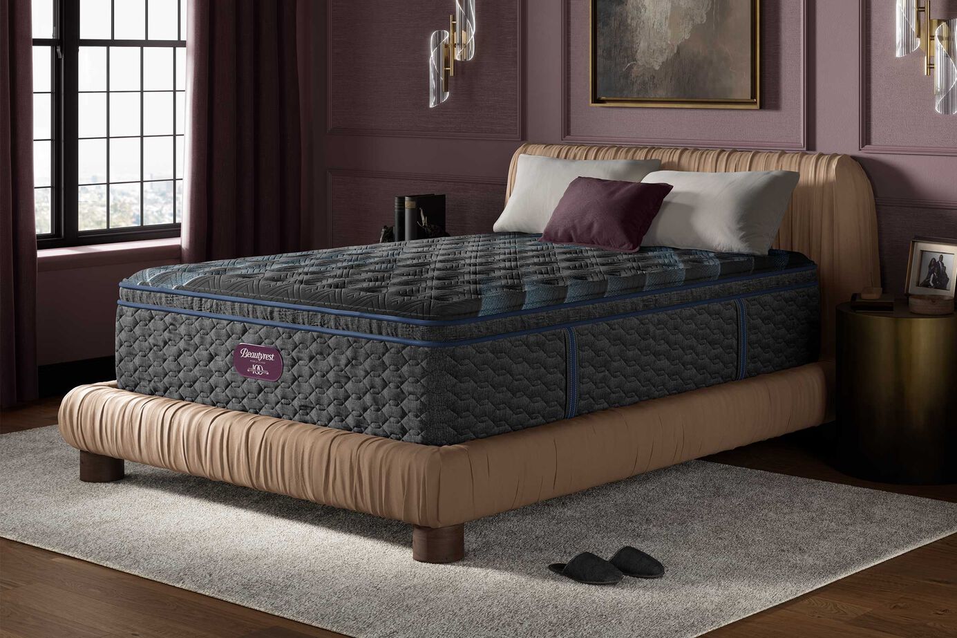 Beautyrest World Class Level 4 Firm Pillow Top Mattress 16.25" image number 0