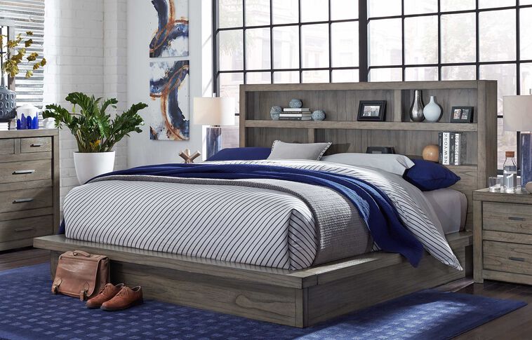 Aspen Home Modern Loft Platform Bed image number 0