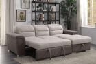 Homelegance Alfio Sectional with pullout bed and hidden storage