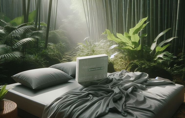 iSleep Shop Natural Bamboo Sheet Set image number 0