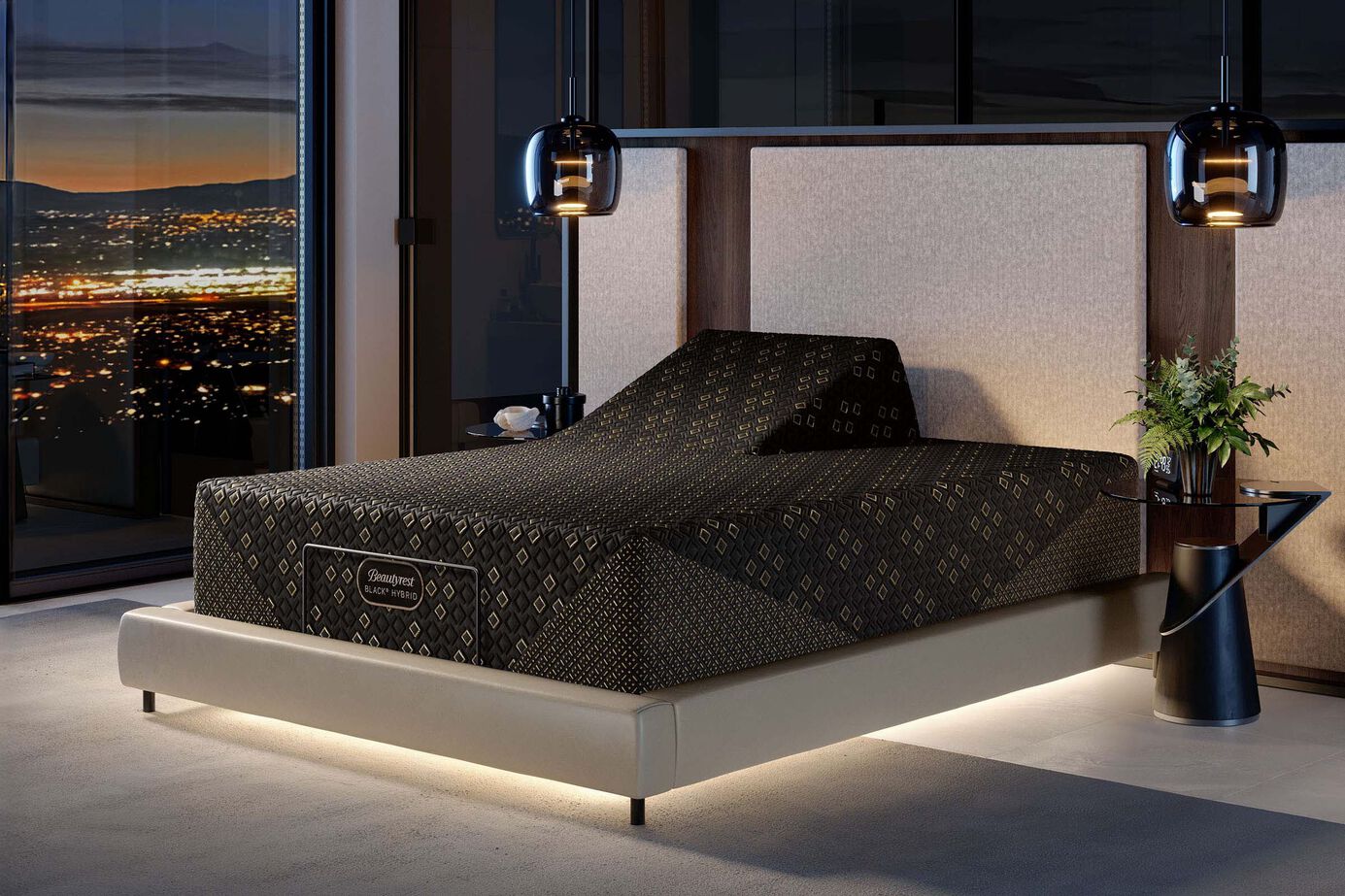 Beautyrest Black Hybrid Series Four XCS Medium Mattress 15" image number 6