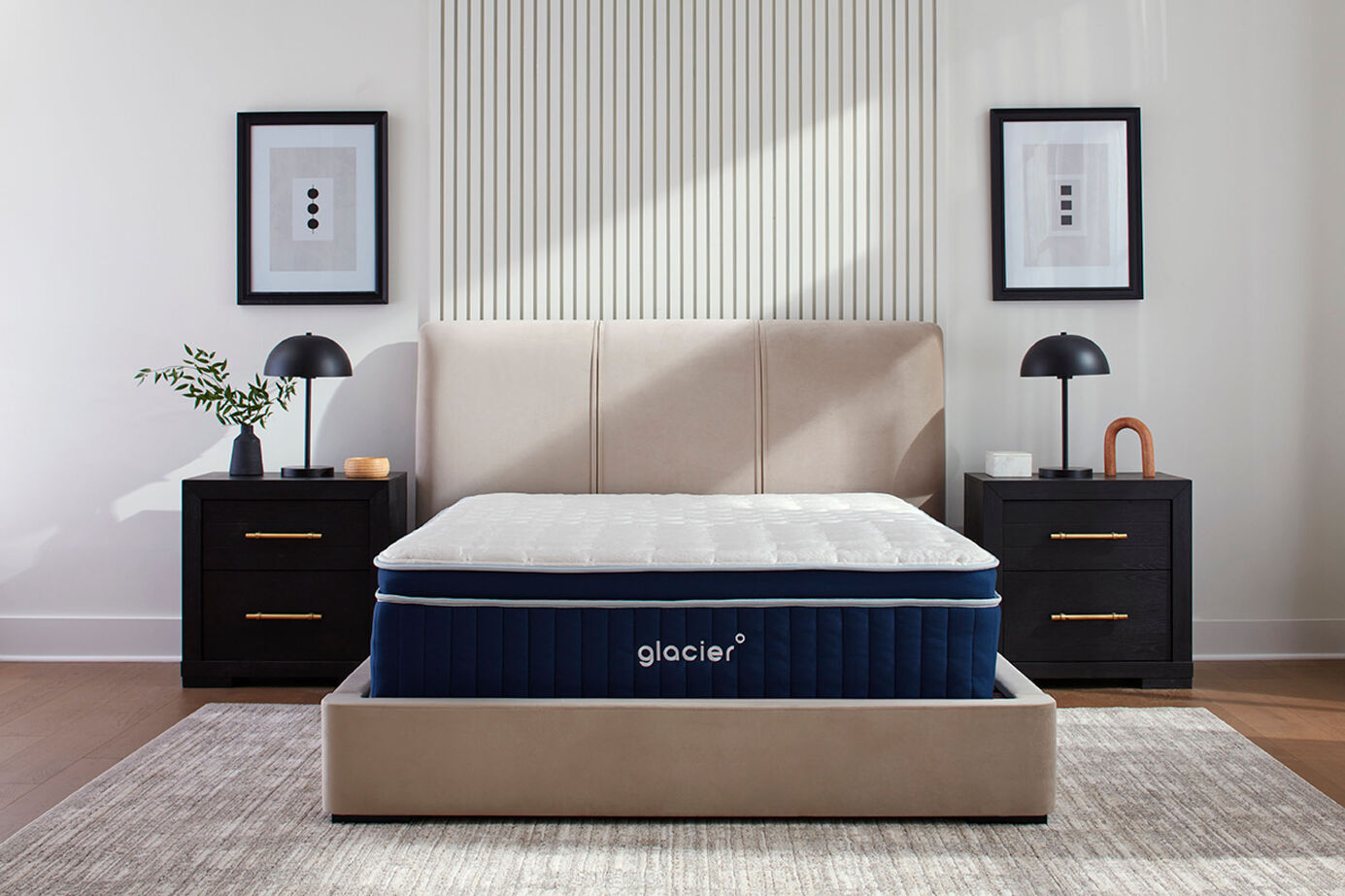 Glacier Apex Hybrid Plush Euro-Top Mattress 14" image number 2