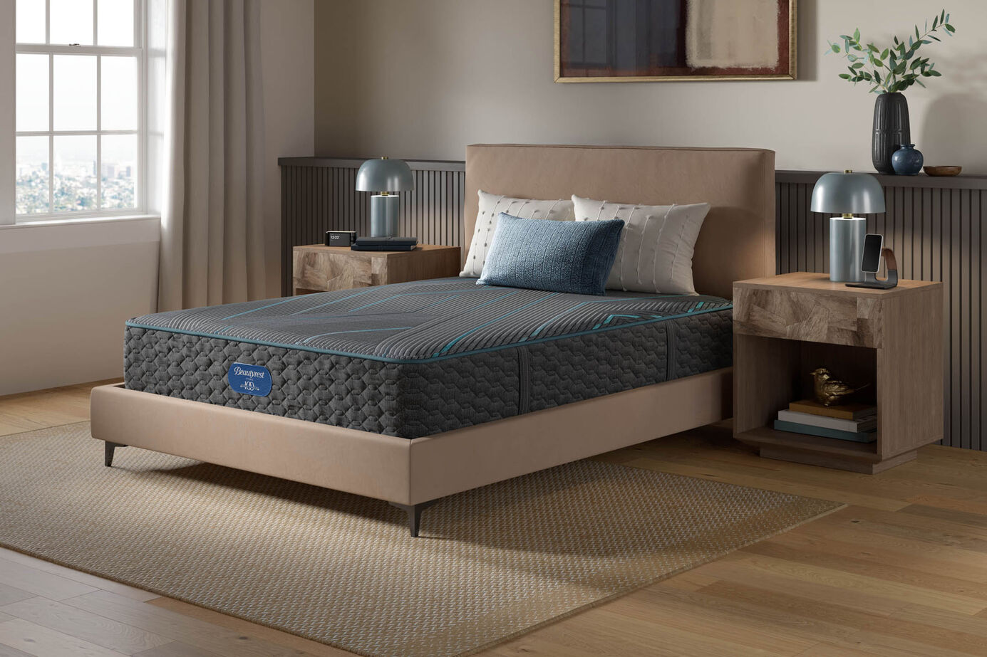 Beautyrest Hybrid Level 2 Plush Mattress 12" image number 0