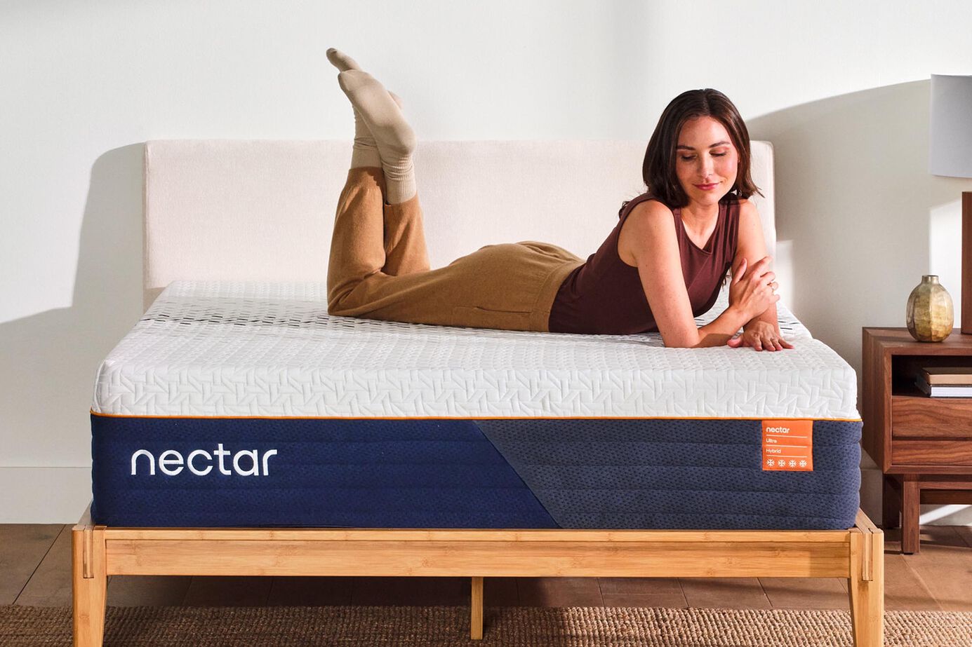 Nectar Ultra Hybrid  Luxury Firm Mattress 15" image number 0