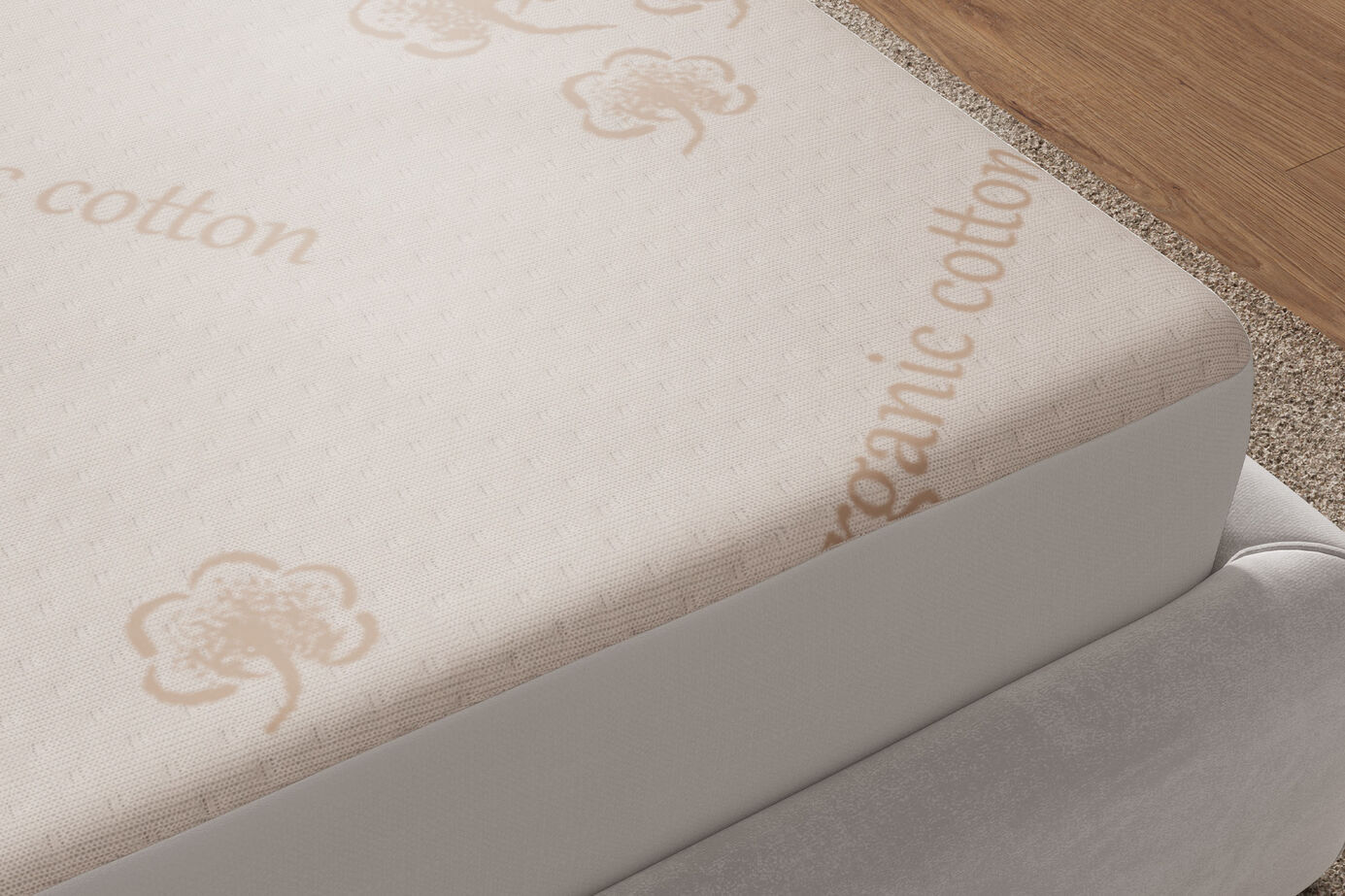 iSleep Shop Natural Mattress Protector image number 4