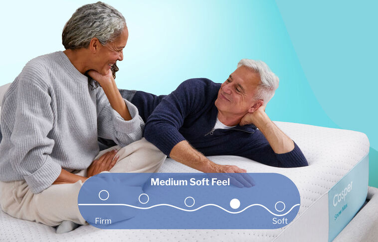 Casper Snow Max  Medium Firm Mattress 14" image number 6