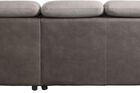 Homelegance Alfio Sectional with pullout bed and hidden storage