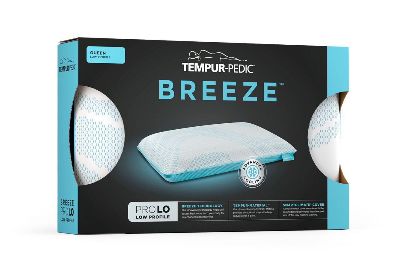 Tempur-Pedic Breeze ProLo 2.0 Pillow image number 1