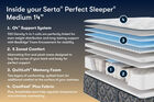 Serta Perfect Sleeper Cascade Range Medium Mattress 14"