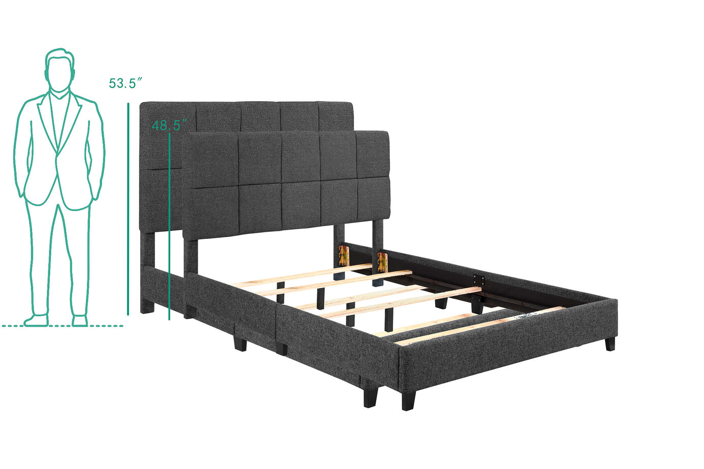 Legends Home Bridger Bed Complete image number 4