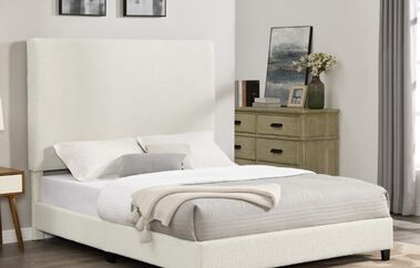 Legends Home Bridger Panel Boucle Bed Complete