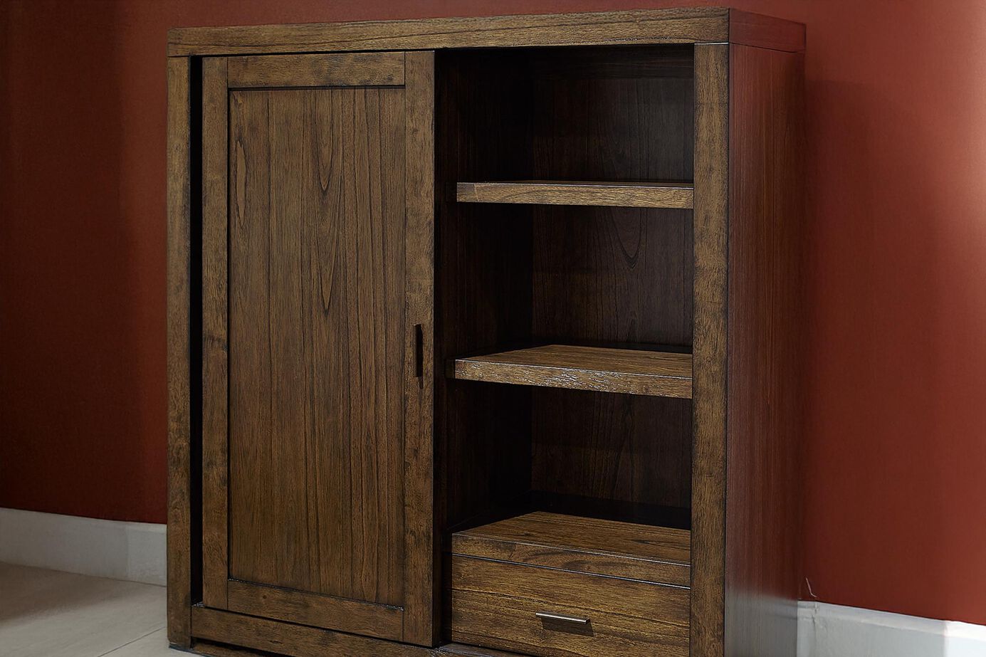 Aspen Home Modern Loft Sliding Door Chest image number 5