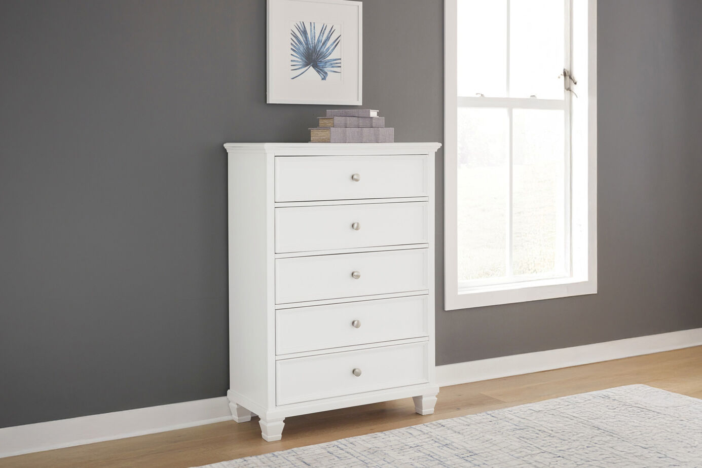 Signature Design Fortman 5 Drawer Chest image number 0