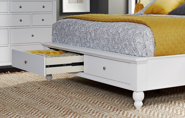 Aspen Home Cambridge Framed Panel Bed with Storage image number 3