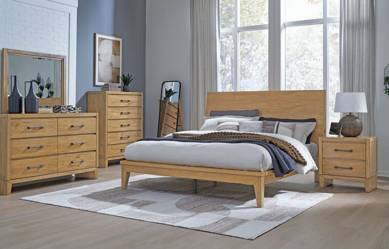 Signature Design Sherbana Panel Bed Complete image number 0