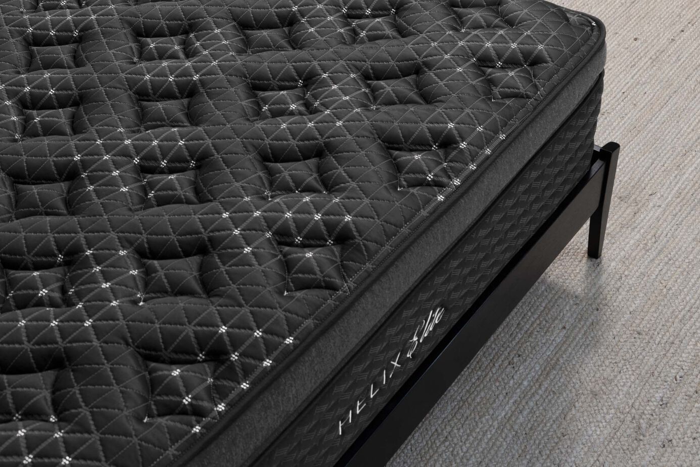 Helix Elite Midnight Medium Euro-Top Mattress 15" image number 3