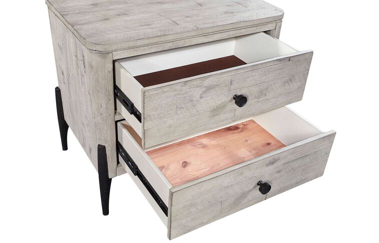 Aspen Home Zane 2 Drawer Nightstand image number 2