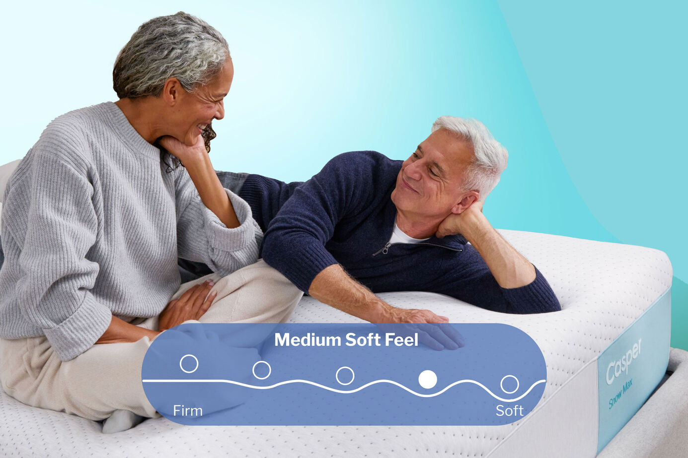 Casper Snow Max  Medium Firm Mattress 14" image number 6
