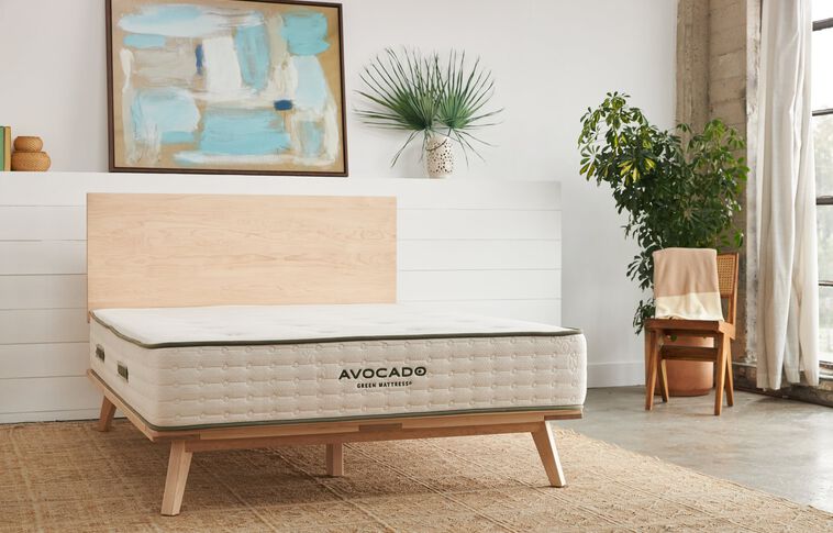 Avocado Green Hybrid Medium Firm Mattress 11" image number 0