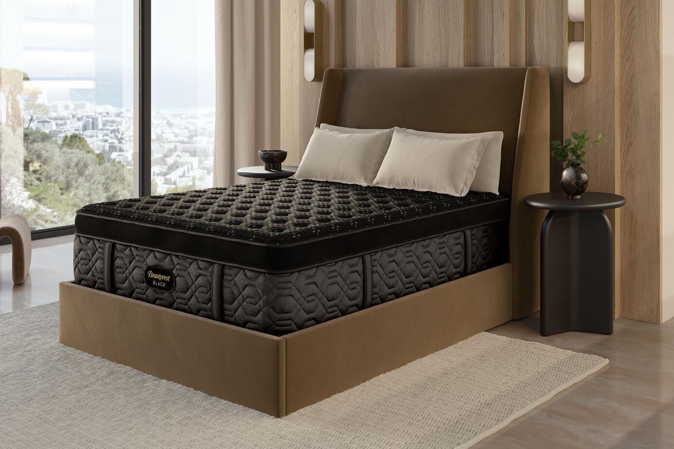 Beautyrest Black Series Four Firm Pillow Top Mattress 17.5" image number 0