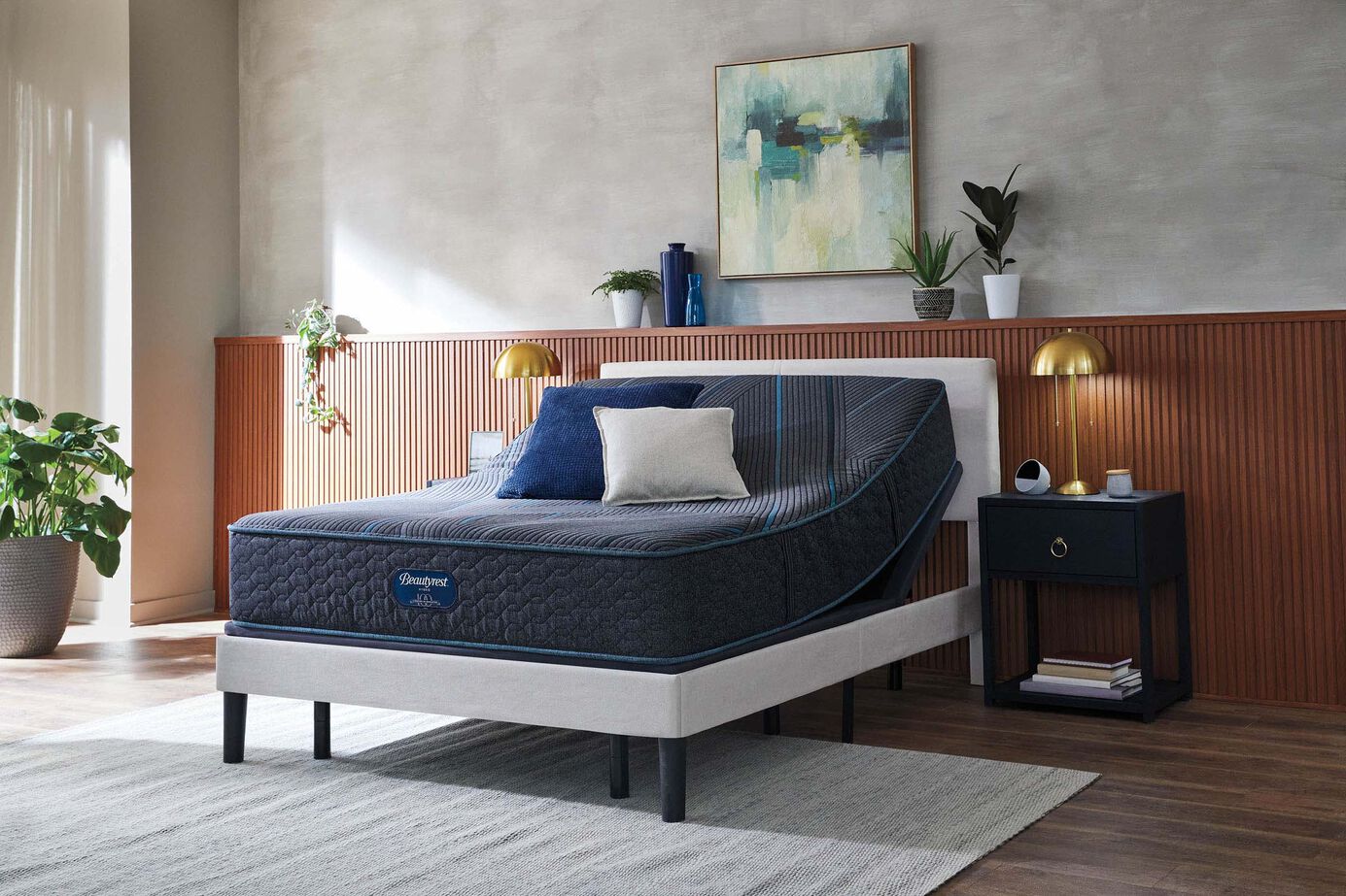 Beautyrest Hybrid Level 2 Plush Mattress 12" image number 1