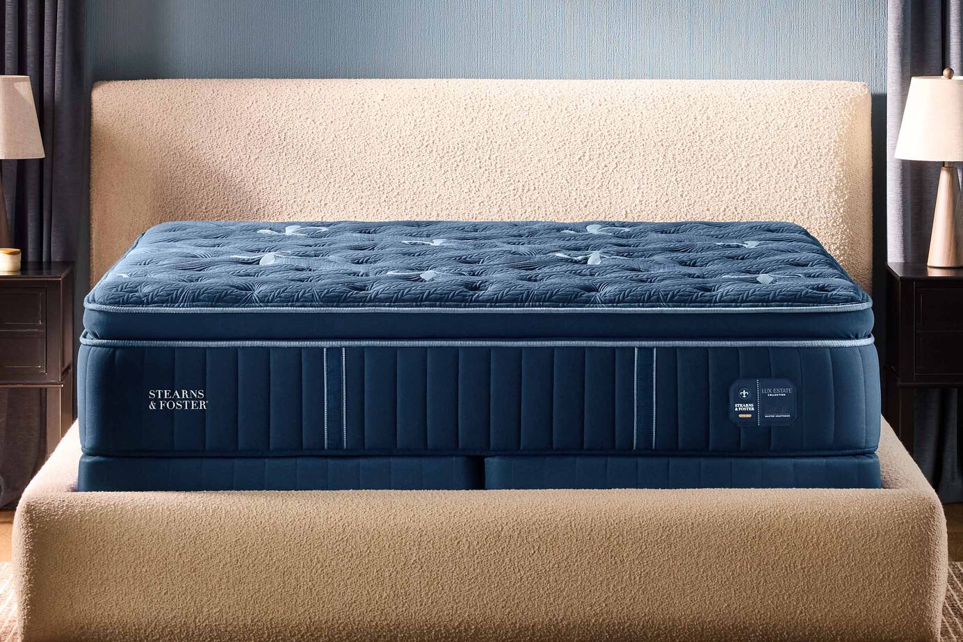 Stearns and Foster Lux Estate II Medium Pillow Top Mattress 15.5" image number 0