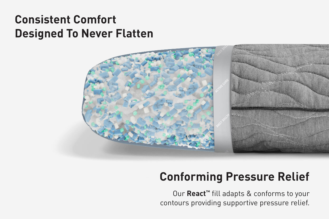 BEDGEAR Aspen Pillow 0.0 image number 8