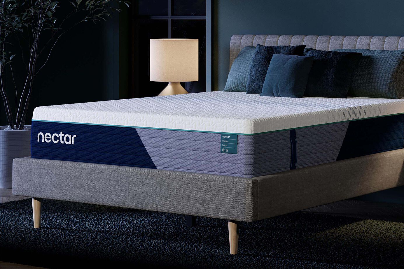 Nectar Premier Hybrid  Medium Firm Mattress 13" image number 2