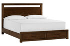 Aspen Home Modern Loft Panel Bed with Storage