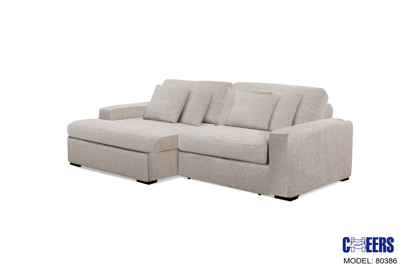 Cheers Slider Loveseat 2pc Set image number 1