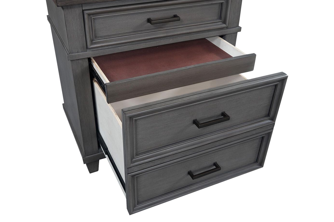 Aspen Home Caraway 2 Drawer Nightstand image number 3