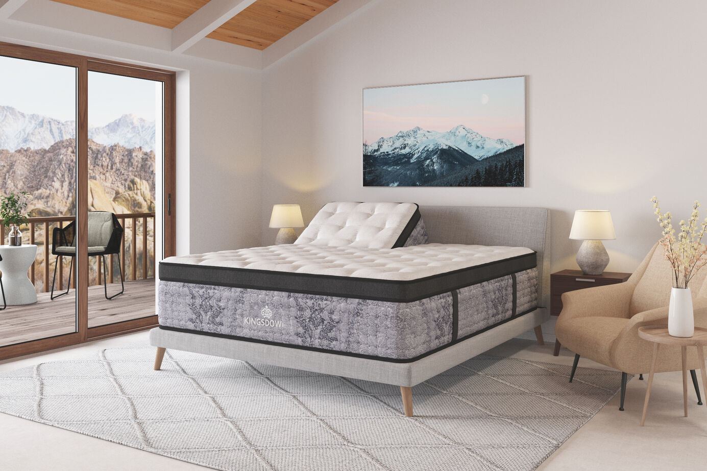 Kingsdown Millhaven  Plush Euro-Top Mattress image number 4