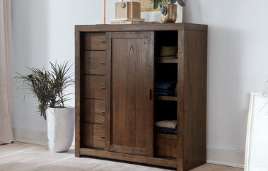 Aspen Home Modern Loft Sliding Door Chest