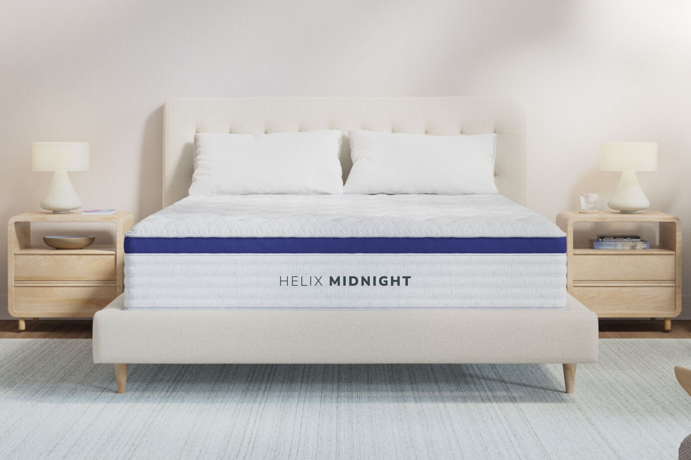 Helix Core Midnight Medium Euro-Top Mattress 12.5" image number 0