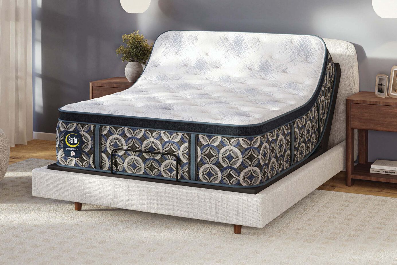 Serta Perfect Sleeper Cascade Range Plush Pillow Top Mattress 15" image number 3