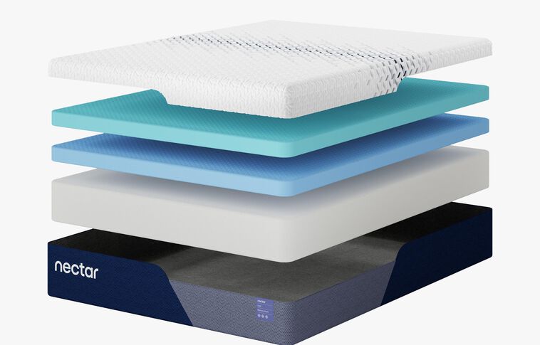 Nectar Luxe Memory Foam Luxury Firm Mattress 14" image number 12