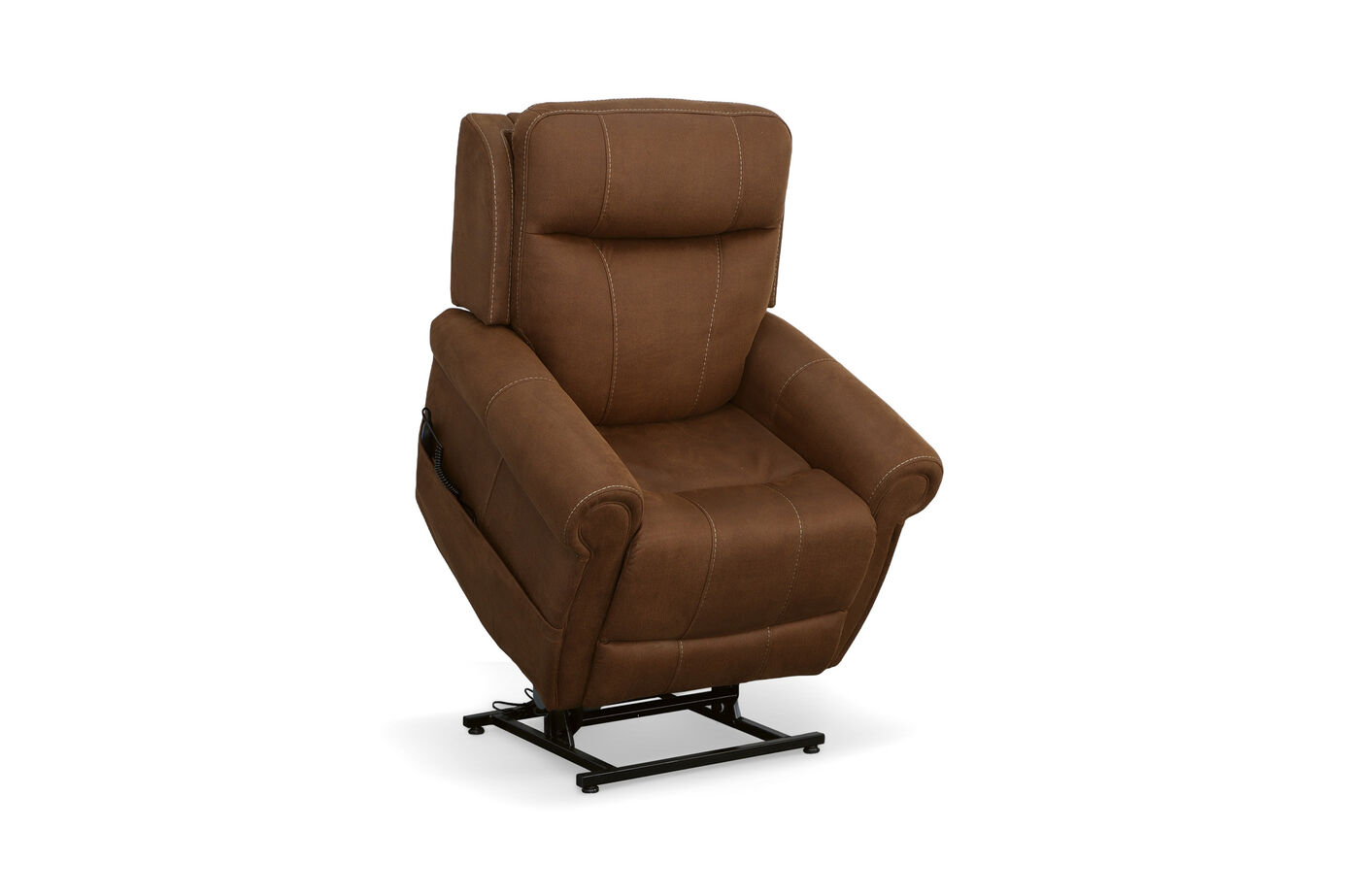 Flexsteel Stewart Power Lift Recliner with Power Headrest and Lumbar image number 5