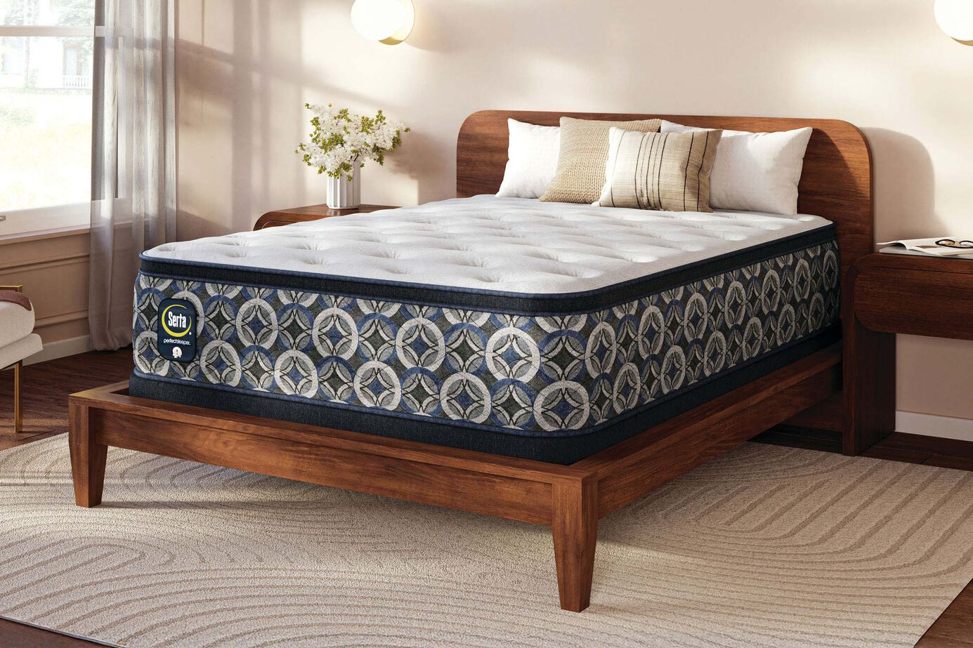 Serta Perfect Sleeper Cascade Canyon Plush Pillow Top Mattress 14" image number 0