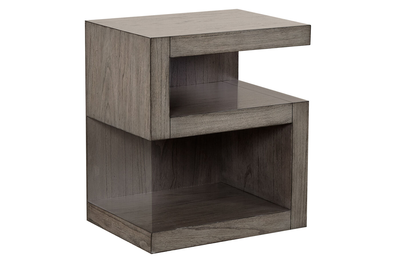 Aspen Home Modern Loft S-Shaped Nightstand image number 1