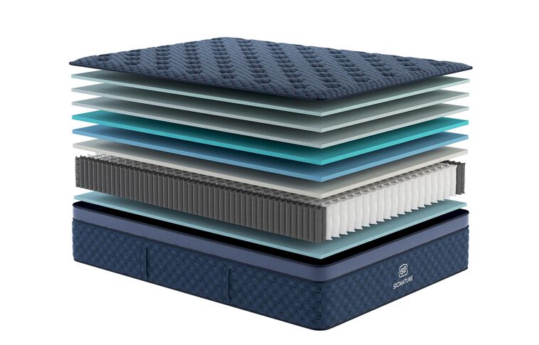 Brooklyn Bedding Signature Hybrid Cloud Medium Pillow Top Mattress 14" image number 3