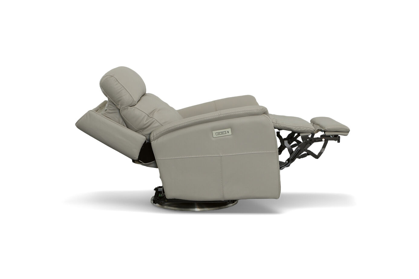 Flexsteel MOV 360 View Swivel Power Recliner w/Power Headrest And Lumbar image number 3