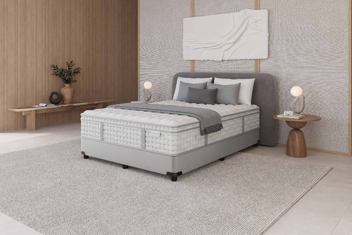 Aireloom Pacific Bay Tahoe Plush Euro-Top Mattress 15" image number 3