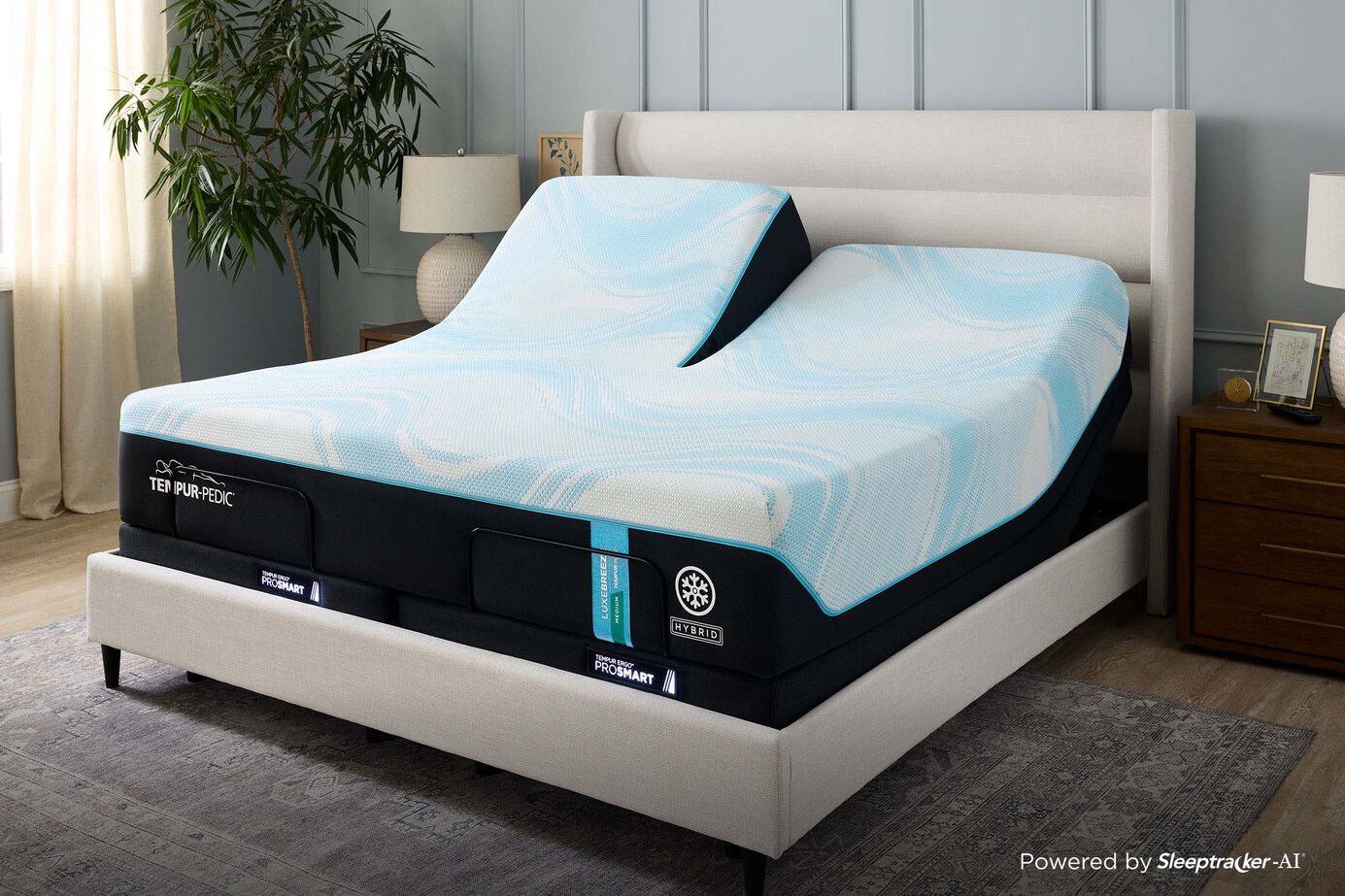 Tempur-Pedic TEMPUR-LuxeBreeze 2.0  Medium Hybrid Mattress 13" image number 4