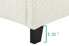 Legends Home Bridger Panel Boucle Bed Complete