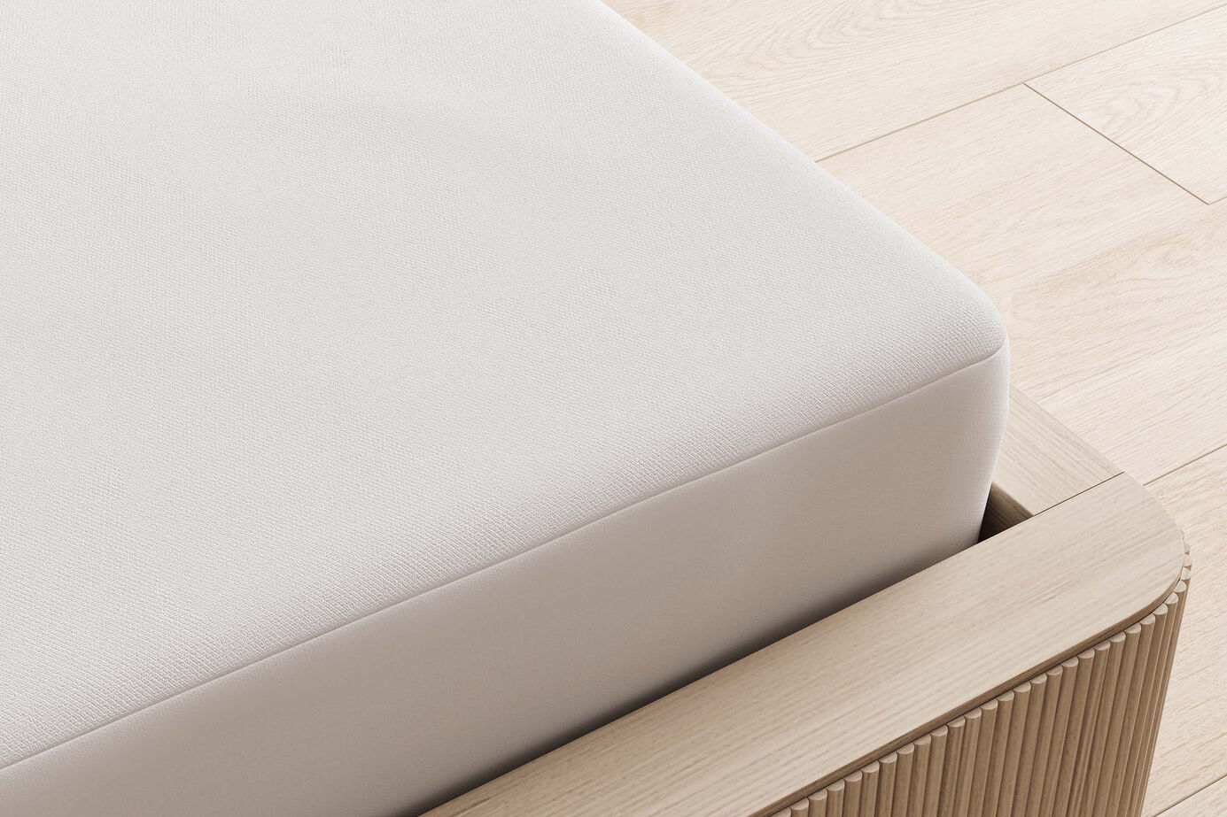 Sleep Partner ZZZ Fresco 5-Sided Mattress Protector image number 2