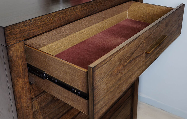 Aspen Home Modern Loft 5 Drawer Chest image number 2